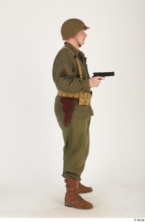 U.S.Army uniform World War II. - Technical Corporal - poses…